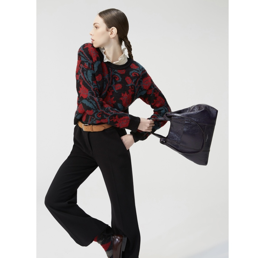 SAC GIANNI CHIARINI VERNI BORDEAUX 