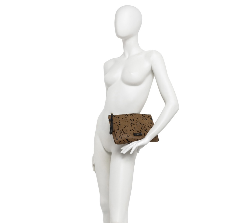 SAC GIANNI CHIARINI POCHETTE PEAU TACHE 