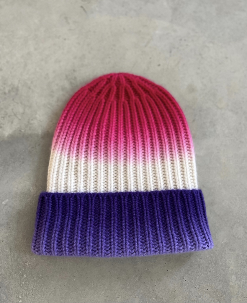 HURRAY BONNET ROSE BLANC MAUVE