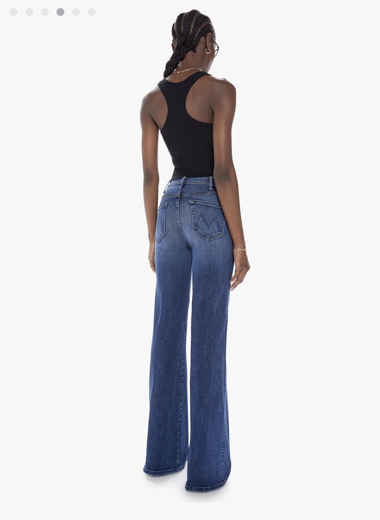 MOTHER JEANS L JEANS FONCE
