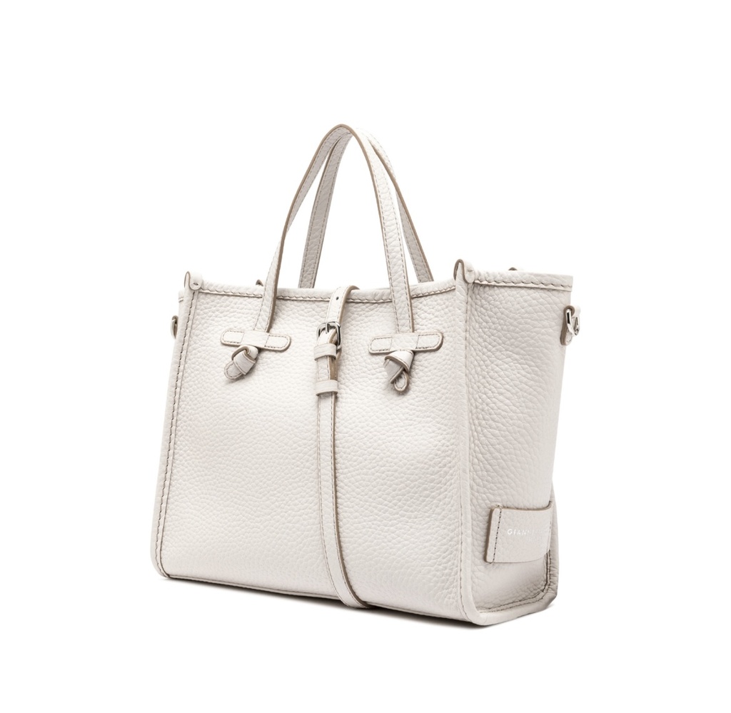 MISS MARCELLA CABAS CUIR BLANC