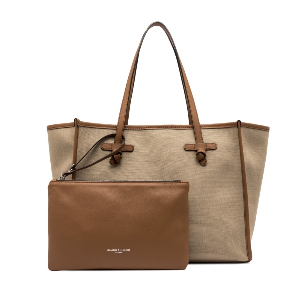 MARCELLA CABAS COTON BEIGE 