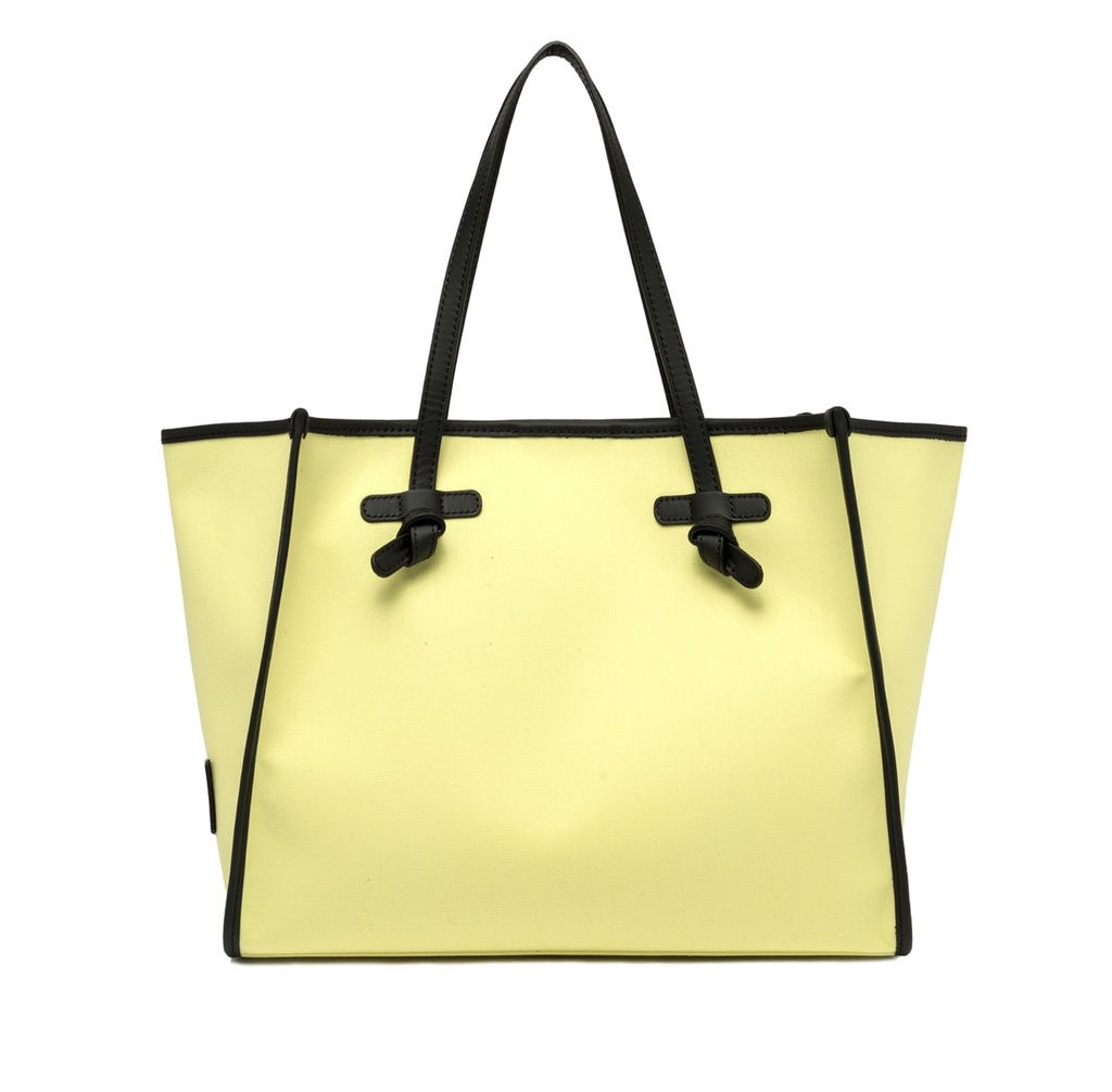 MARCELLA CABAS JAUNE COTON 