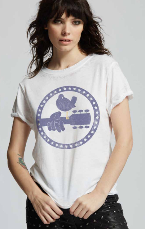 RECYCLED KARMA TEE OISEAU BLEU