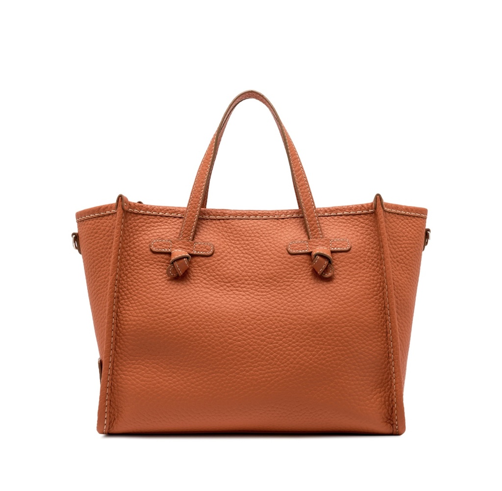 MISS MARCELLA CABAS CUIR ORANGE