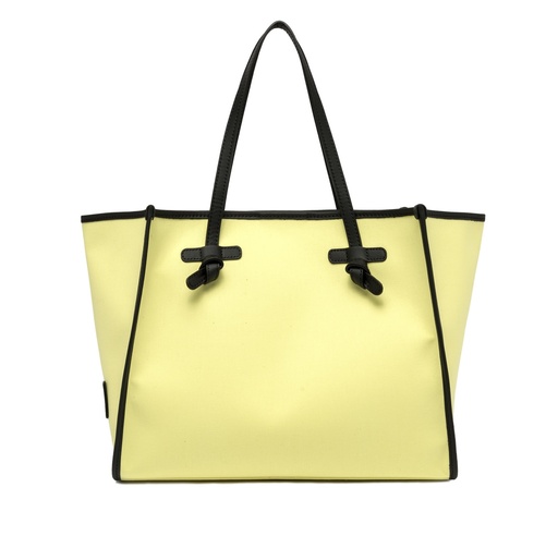 MARCELLA CABAS JAUNE COTON 