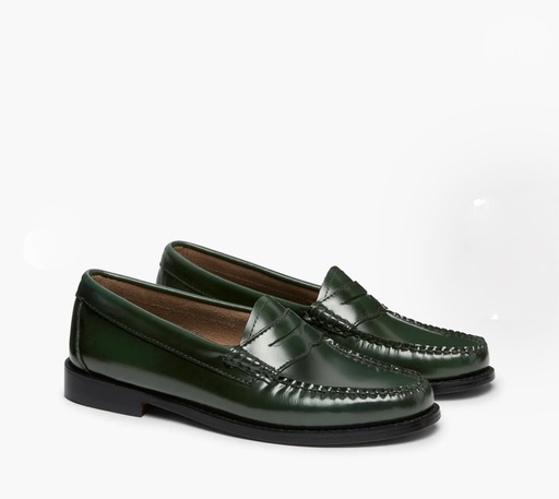 BASS WEEJUNS MOCASSINS VERT