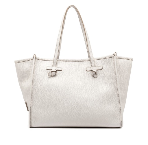 MARCELLA CABAS CUIR BLANC 